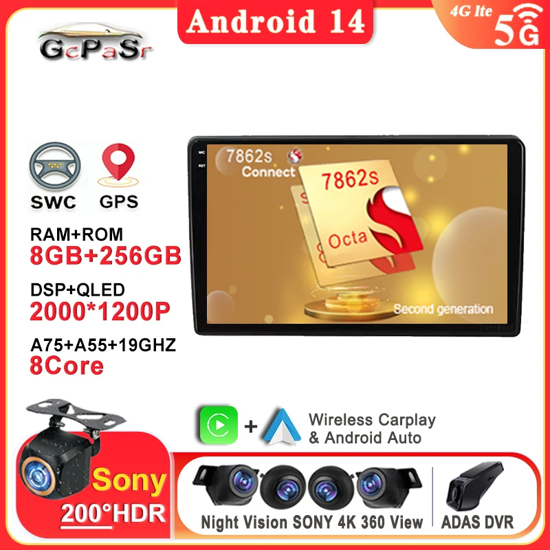 Car Android 14 Auto Radio For Hyundai I40 2011 - 2016 Wireless Carplay Multimedia Screen High-performance CPU GPS Navigation
Car Android 14 Auto Radio For Hyundai I40 2011 - 2016 Wireless Carplay Multimedia Screen High-performance CPU GPS Navigation