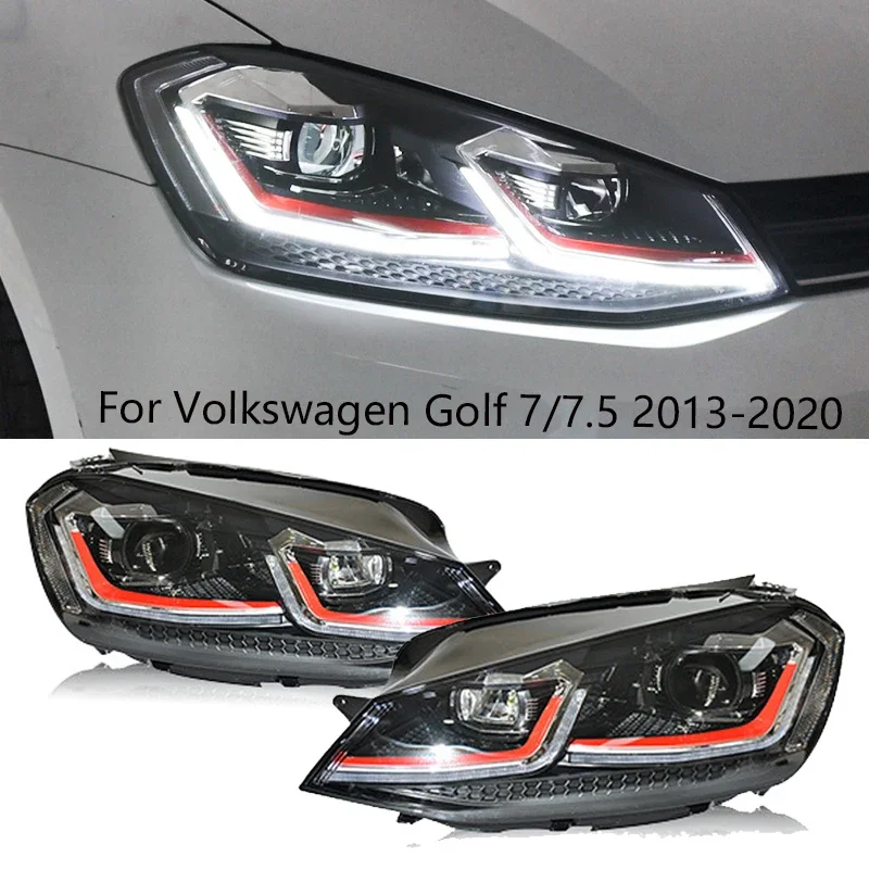 Автомобильные светодиодные фары в сборе для Volkswagen VW Golf 7 MK7 7,5 GTI 2013-2020, автомобильные аксессуары, фары для проектора
Автомобильные светодиодные фары в сборе для Volkswagen VW Golf 7 MK7 7,5 GTI 2013-2020, автомобильные аксессуары, фары для проектора