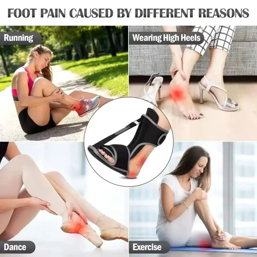 Fixed Plantar Fasciitis Splint Brace Adjustable Compression Dorsal Drop Foot Orthopedic Brace Comfortable Breathable
Fixed Plantar Fasciitis Splint Brace Adjustable Compression Dorsal Drop Foot Orthopedic Brace Comfortable Breathable