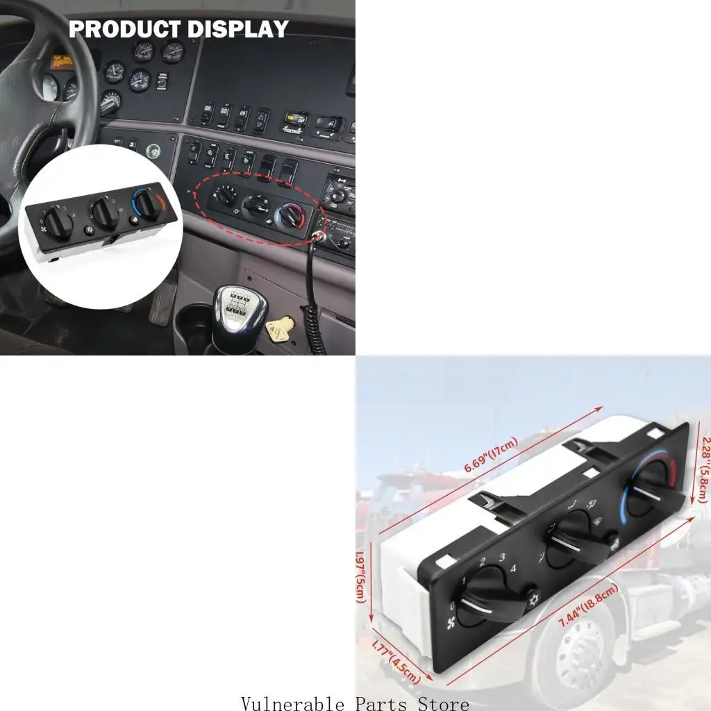 D0UC Air Conditioning Control Module Panel Q21-6012 Q216012 for Peterbilt 325 330 335 337 348 HVAC Control Module Replacement
D0UC Air Conditioning Control Module Panel Q21-6012 Q216012 for Peterbilt 325 330 335 337 348 HVAC Control Module Replacement