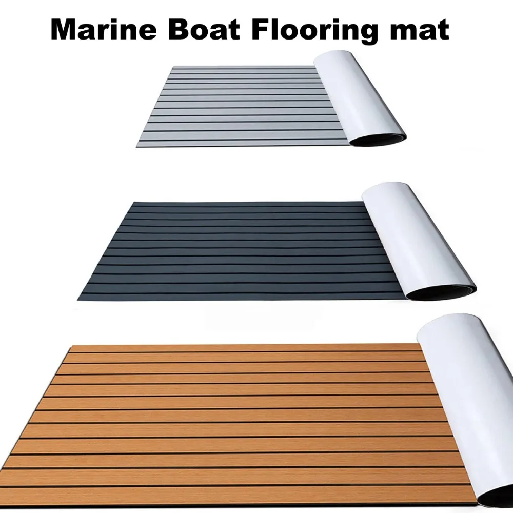 EVA Foam Self-Adhesive Boat Marine Flooring Faux Teak Decking Sheet Striped Yacht Mats Anti-Slip Wear-resistant Synthetic Pads
EVA Foam Self-Adhesive Boat Marine Flooring Faux Teak Decking Sheet Striped Yacht Mats Anti-Slip Wear-resistant Synthetic Pads