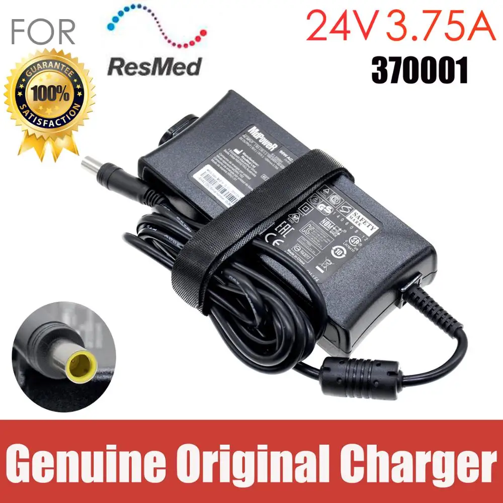 ResMed 370001 24V 3.75A 90W AC ADAPTER IP22 For ResMed AIR SENSE S10 10 AIR CURVE S10 AIR SENSE 1 370002 37015 R370-7232 DA90A24
ResMed 370001 24V 3.75A 90W AC ADAPTER IP22 For ResMed AIR SENSE S10 10 AIR CURVE S10 AIR SENSE 1 370002 37015 R370-7232 DA90A24