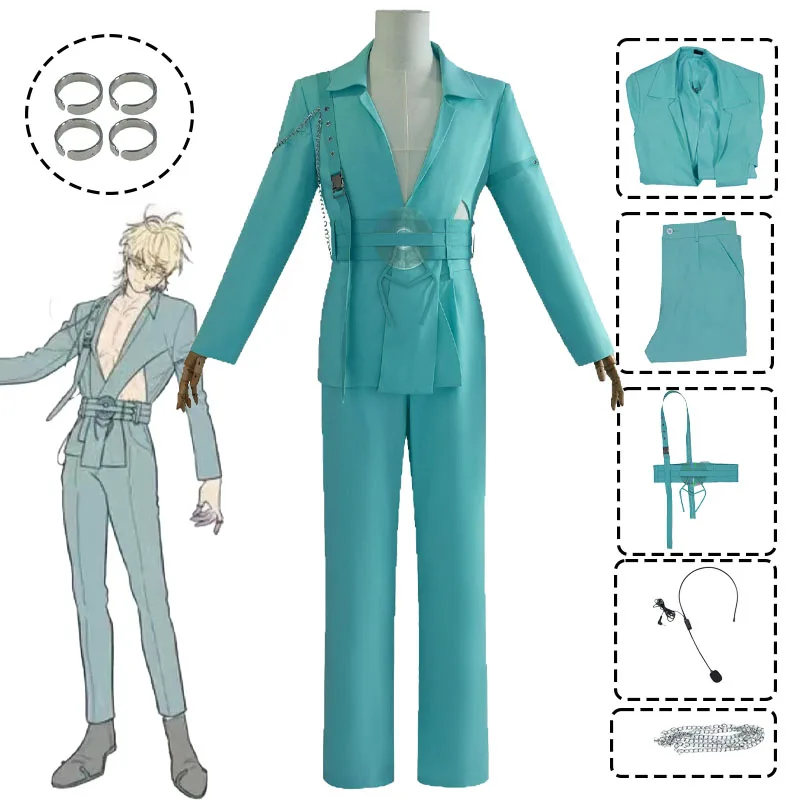Alien Stage Round7 Luka Cosplay Costume Blink Gone Alien Stage R7 Luka Costume R7 Luka Suit Virtual Idol Role Play Uniform Men
Alien Stage Round7 Luka Cosplay Costume Blink Gone Alien Stage R7 Luka Costume R7 Luka Suit Virtual Idol Role Play Uniform Men