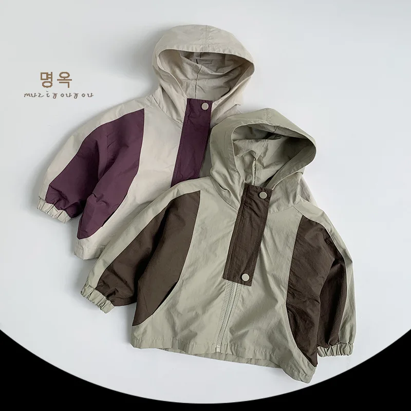 Long Sleeve Casual Jacket Baby Loose Zipper Coat Kids Clothes 2025 Spring New Children Patchwork Hooded Coat Boys Girls
Long Sleeve Casual Jacket Baby Loose Zipper Coat Kids Clothes 2025 Spring New Children Patchwork Hooded Coat Boys Girls
