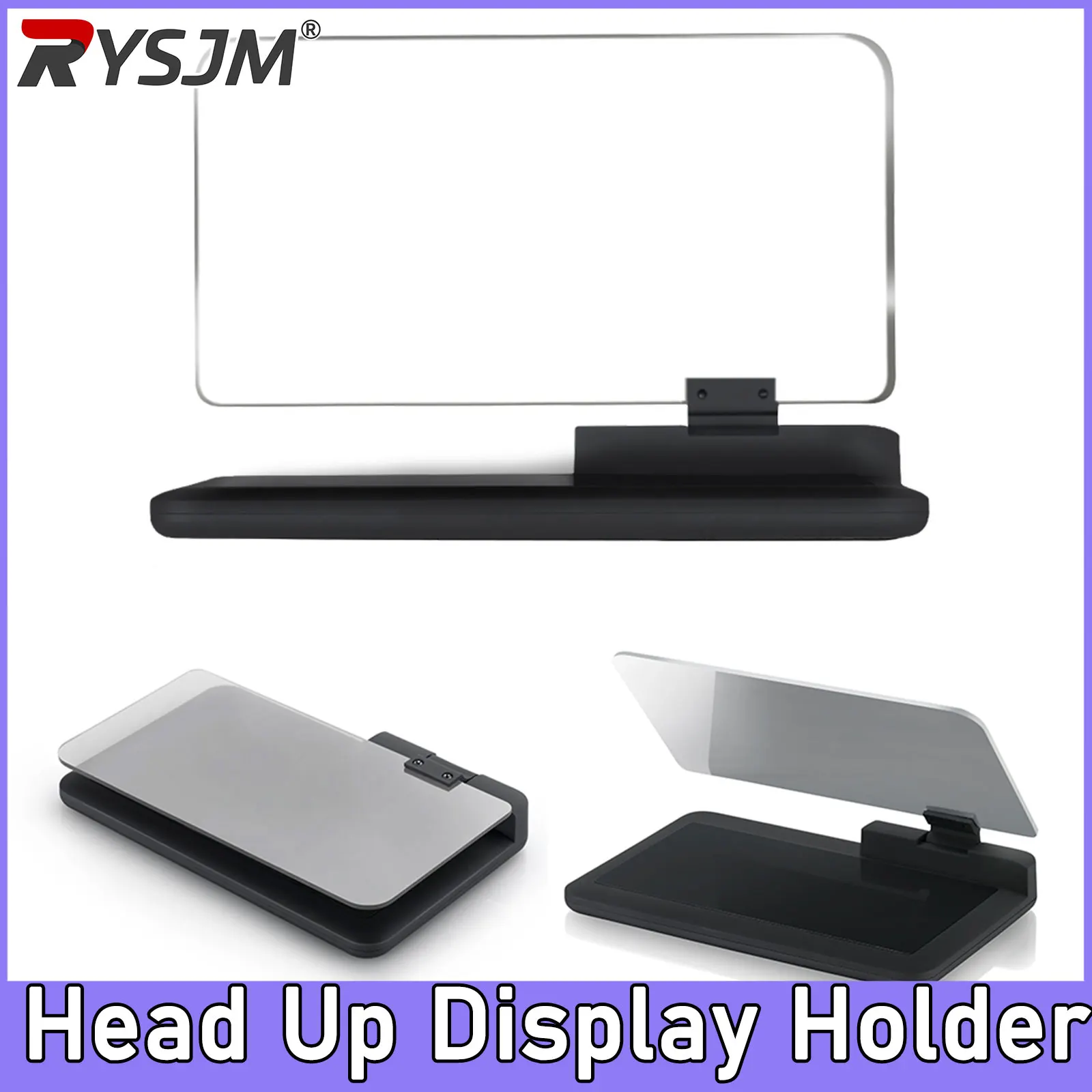 Windshield Screen Projector Smart Phone Holder Display Head Up Display Reusable Car Mobile Phone Holder + HD Image Reflection
Windshield Screen Projector Smart Phone Holder Display Head Up Display Reusable Car Mobile Phone Holder + HD Image Reflection