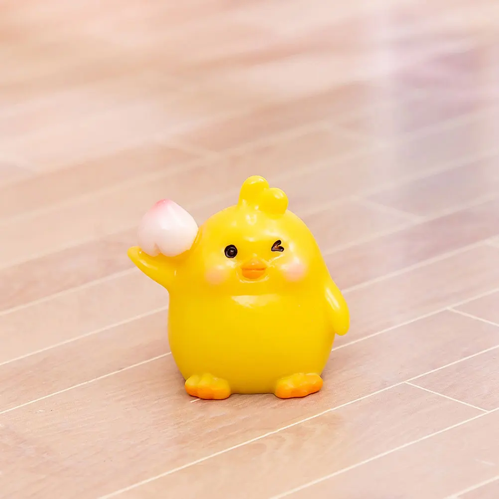 5Pcs Mini Chick Resin Ornaments Creative Micro Landscape Decoration Adorable Chicken Decor for Garden Desktop Mini Chicken Decor
5Pcs Mini Chick Resin Ornaments Creative Micro Landscape Decoration Adorable Chicken Decor for Garden Desktop Mini Chicken Decor