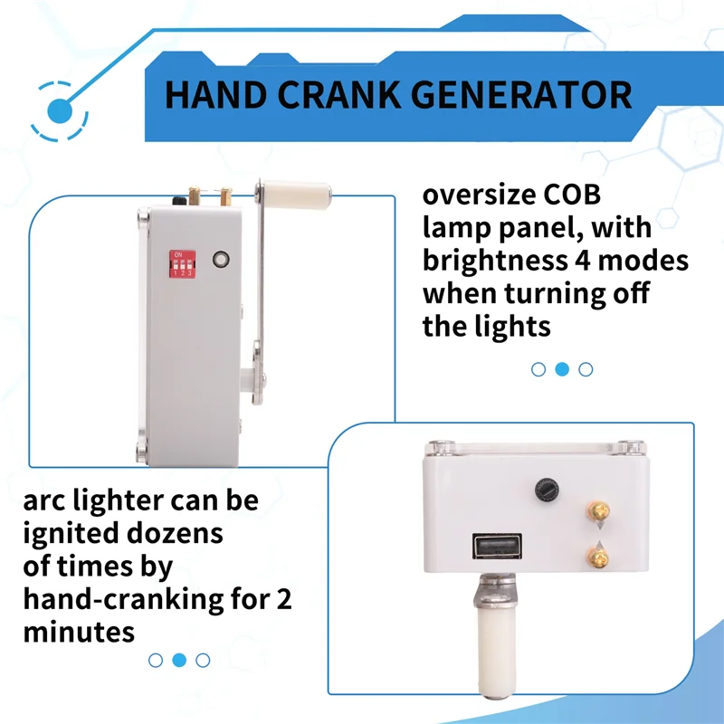 Hot Sale-Manual Power Supply Camping Hand Generator USB Charger Emergency Power Bank Phone Charger
Hot Sale-Manual Power Supply Camping Hand Generator USB Charger Emergency Power Bank Phone Charger
