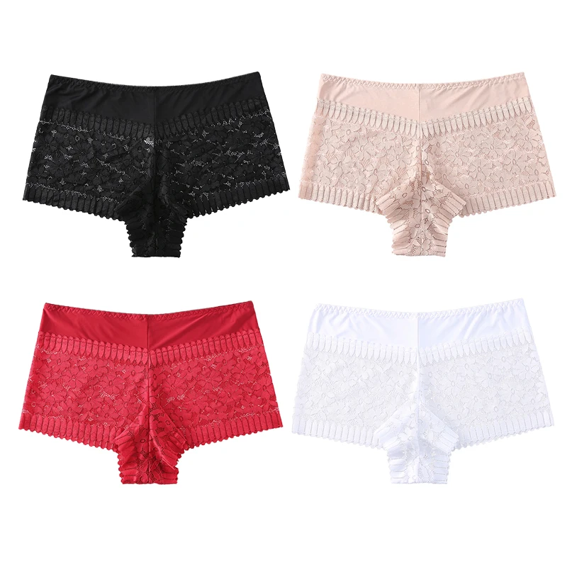 6Pcs 1XL-4XL Plus Size Lace Panties for Women High Waist Underwear Comfortable and Breathable Panties Boyshort Summer Lingerie
6Pcs 1XL-4XL Plus Size Lace Panties for Women High Waist Underwear Comfortable and Breathable Panties Boyshort Summer Lingerie