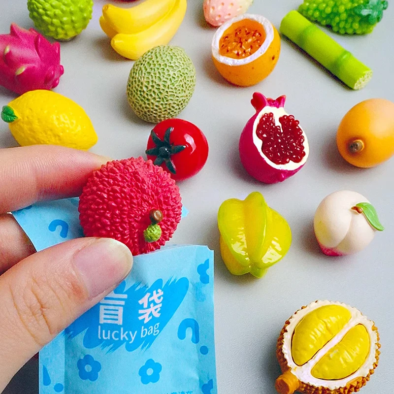 Mini Simulation Fruit Blind Bag Blind Box Resin Toy 2026 New Style Decorative Figurine Ornament Surprise Gift For Collectors
Mini Simulation Fruit Blind Bag Blind Box Resin Toy 2026 New Style Decorative Figurine Ornament Surprise Gift For Collectors