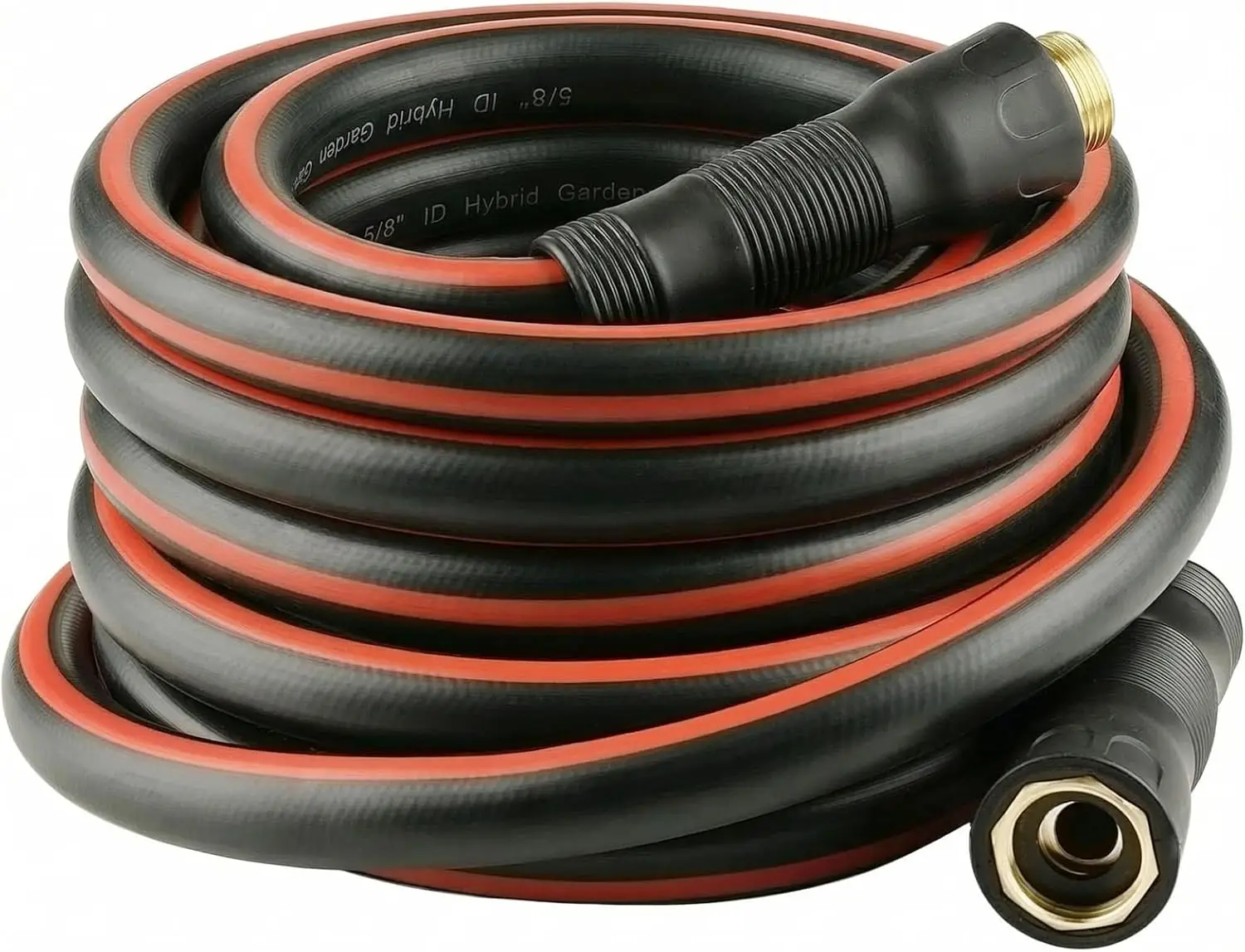 15ft x 5/8" Garden Hose with Swivel Handle, Heavy Duty Flexible Rubber, 3/4" Brass Fittings
15ft x 5/8" Garden Hose with Swivel Handle, Heavy Duty Flexible Rubber, 3/4" Brass Fittings