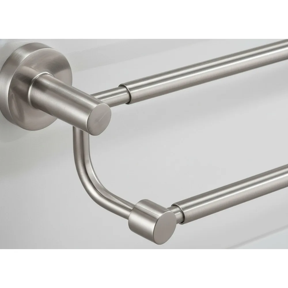 Adjustable 16-26 Inch Stainless Steel Towel Bar, Rustproof Heavy Duty Bathroom Towel Holder for Home Hotel
Adjustable 16-26 Inch Stainless Steel Towel Bar, Rustproof Heavy Duty Bathroom Towel Holder for Home Hotel