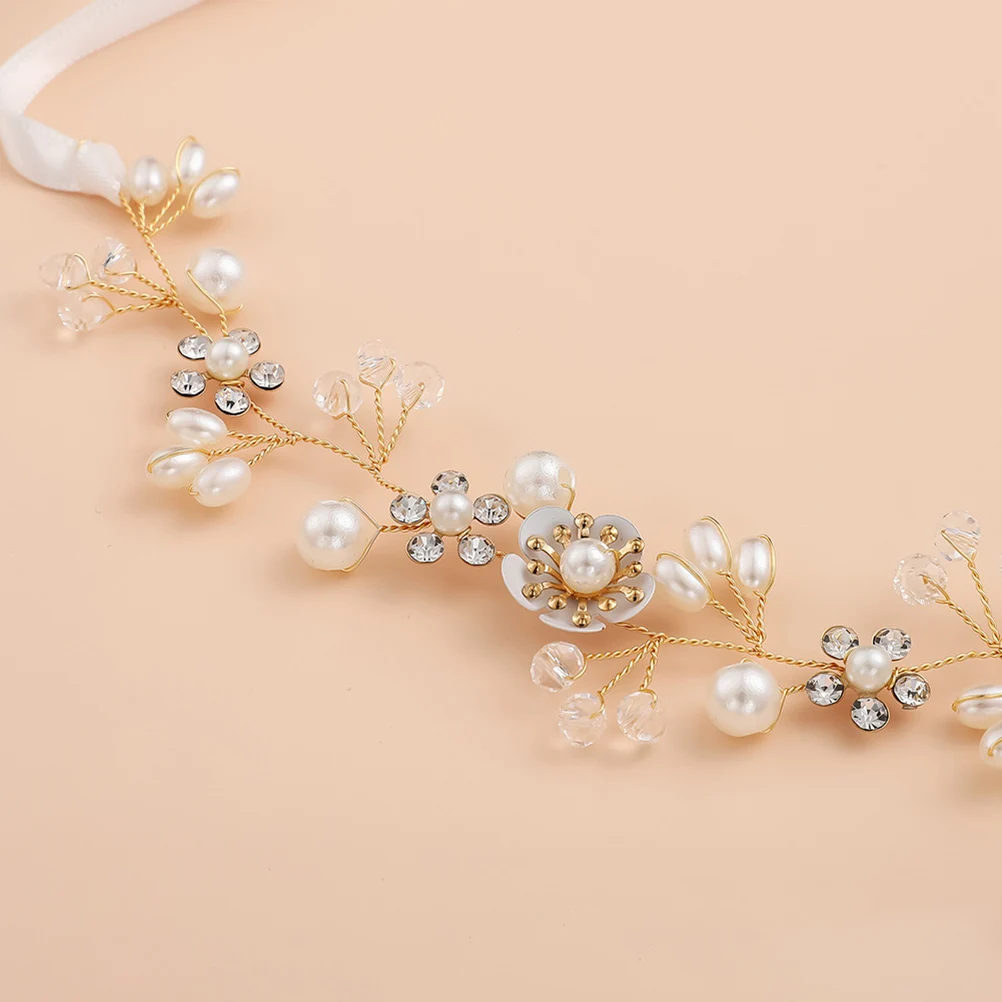 1Pc Elegant Adjustable Ribbon Pearl Rhinestone Headwear Fashion Headdress For Women Girls Party Engagement
1Pc Elegant Adjustable Ribbon Pearl Rhinestone Headwear Fashion Headdress For Women Girls Party Engagement