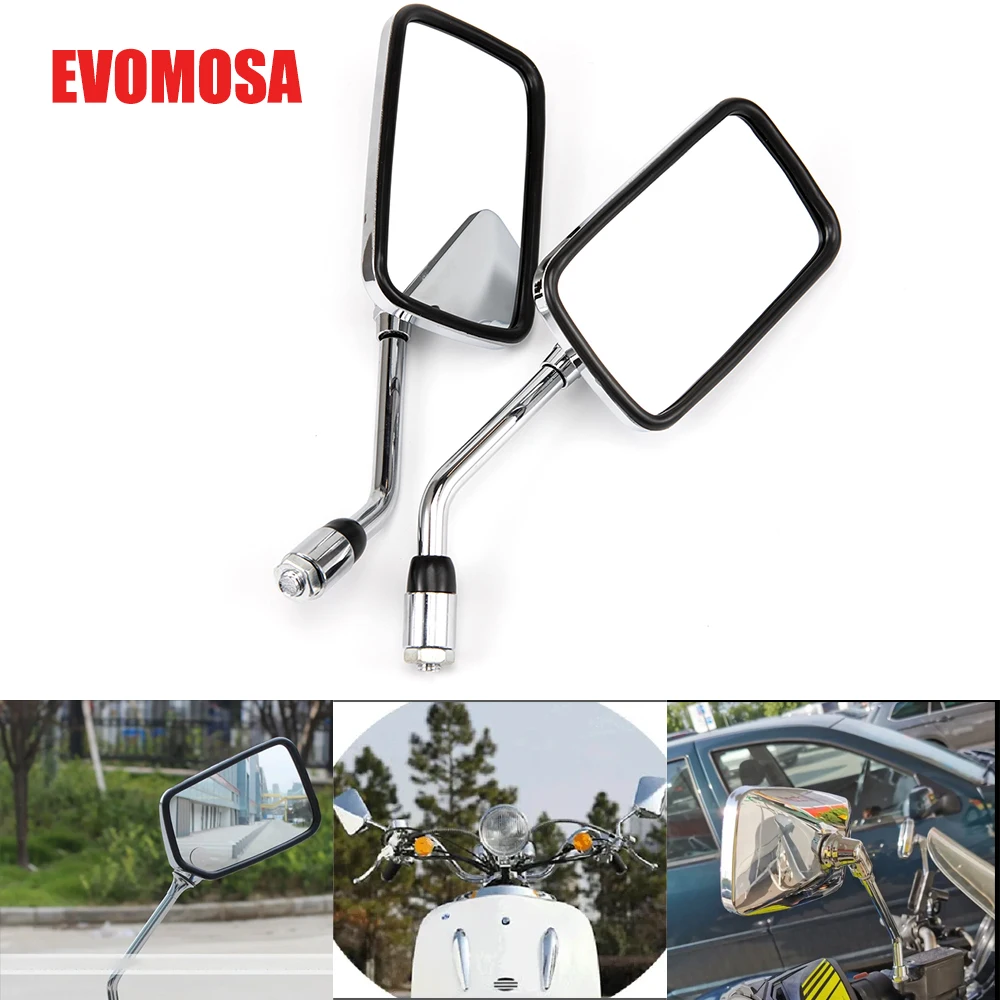 Universal Motorcycle Rearview Mirrors 10mm For BMW For HONDA For Harly For Yamaha For Kawasaki Rear View Mirror Scooter E-Bike
Universal Motorcycle Rearview Mirrors 10mm For BMW For HONDA For Harly For Yamaha For Kawasaki Rear View Mirror Scooter E-Bike