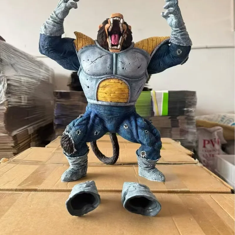 46cm Dragon Ball Z Vegeta Great Ape Oozaru Battle Damaged Version Statue Anime Figure Model Gorilla Collectible Desktop Ornament
46cm Dragon Ball Z Vegeta Great Ape Oozaru Battle Damaged Version Statue Anime Figure Model Gorilla Collectible Desktop Ornament