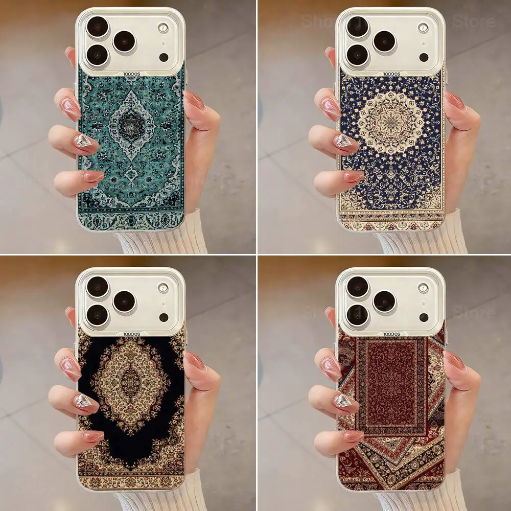 Floral Arab Persian Carpet Phone Case For iPhone 17,16,13,12,X,11,15,14,Pro,Max,Plus,SE4,Air,Mini White IMD HD Matte
Floral Arab Persian Carpet Phone Case For iPhone 17,16,13,12,X,11,15,14,Pro,Max,Plus,SE4,Air,Mini White IMD HD Matte