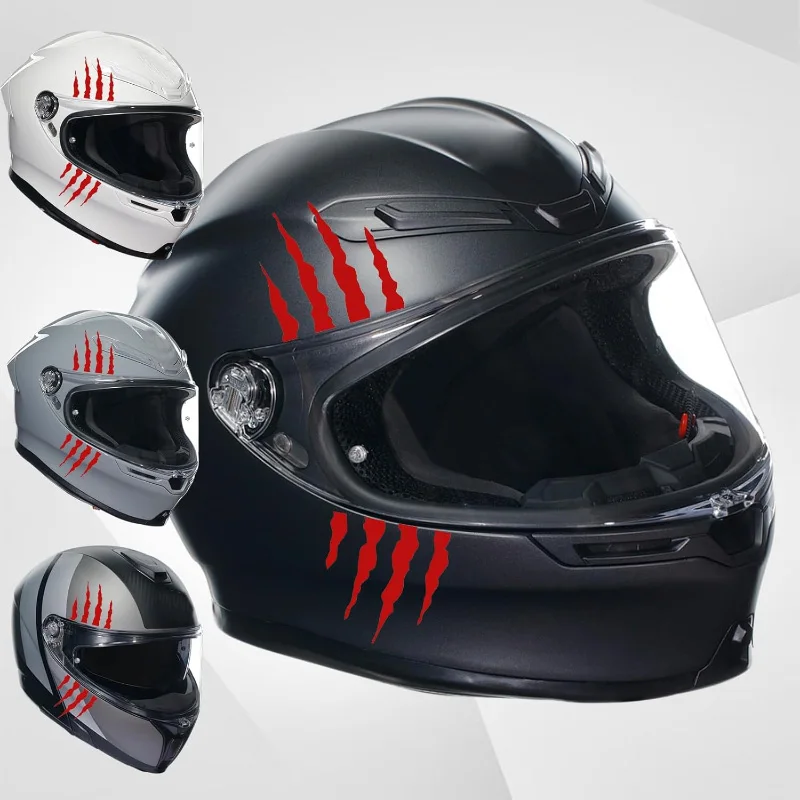 Monster Claw Mark наклейки на мотоциклетный шлем, водостойкие наклейки для ремонта топливного бака мотоцикла, скутера, виниловые наклейки, крутое украшение
Monster Claw Mark наклейки на мотоциклетный шлем, водостойкие наклейки для ремонта топливного бака мотоцикла, скутера, виниловые наклейки, крутое украшение