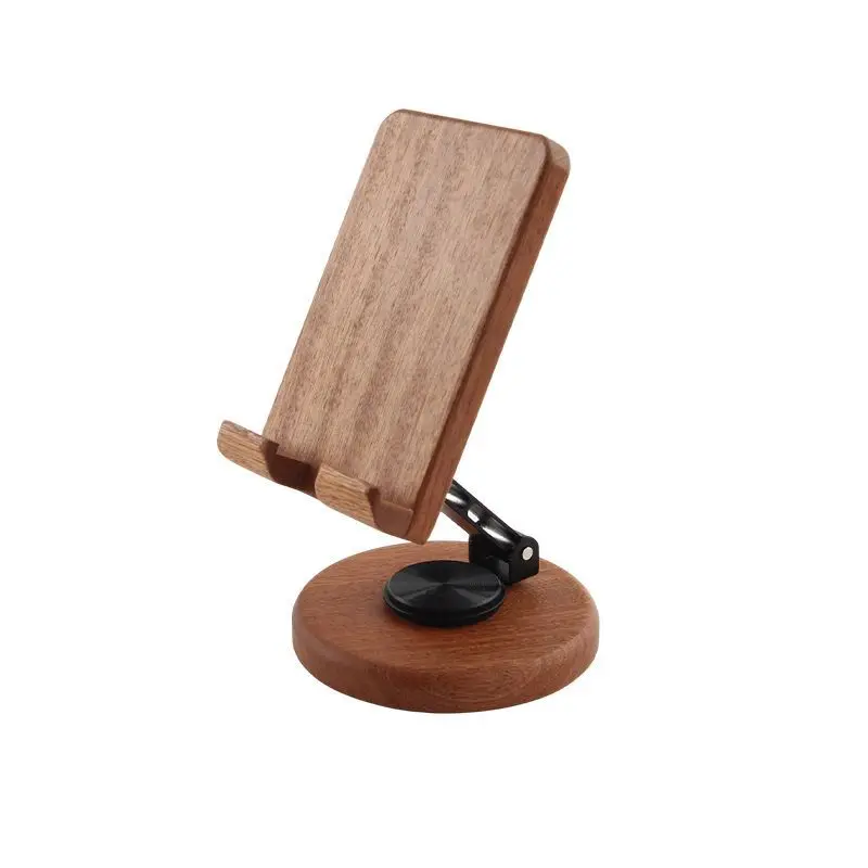Natural Solid Wood Rotatable Phone Stand Foldable Metal Lazy Holder Portable Desktop Support For Video Watching Office Study
Natural Solid Wood Rotatable Phone Stand Foldable Metal Lazy Holder Portable Desktop Support For Video Watching Office Study