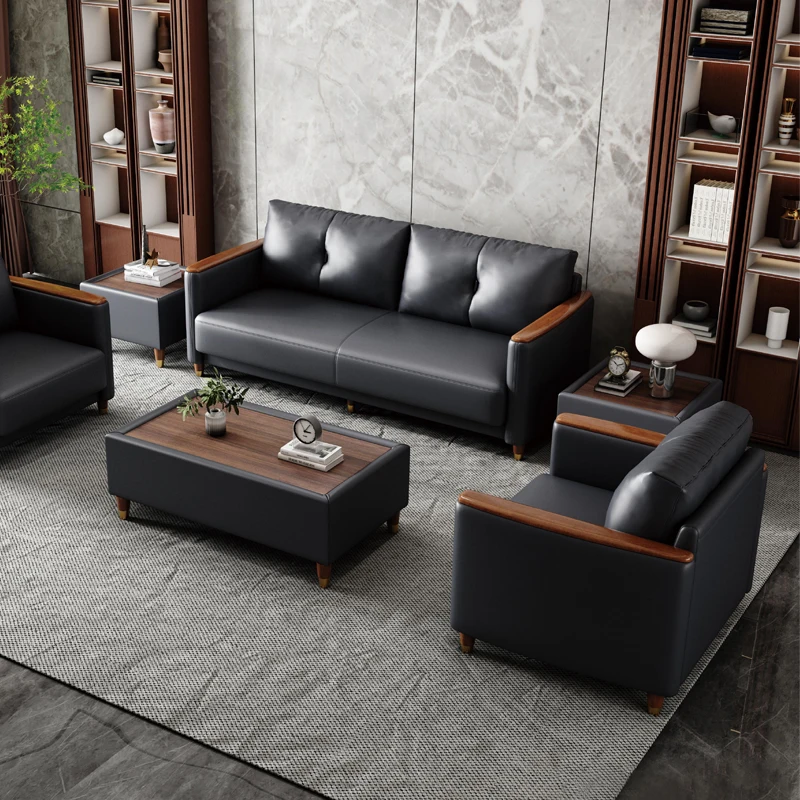 Coffee-Colored Luxury Office Furniture Modern Minimalist Metal Texture Front Desk Reception Sofa Leather for Home Hotel Use
Coffee-Colored Luxury Office Furniture Modern Minimalist Metal Texture Front Desk Reception Sofa Leather for Home Hotel Use