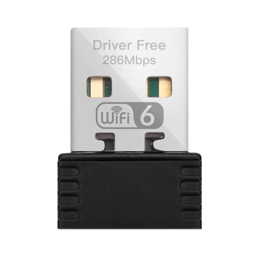 Network Card Mini USB Dongle 2.4GHz 802.11AX Signal Reception For PC Laptop Windows 10/11
Network Card Mini USB Dongle 2.4GHz 802.11AX Signal Reception For PC Laptop Windows 10/11