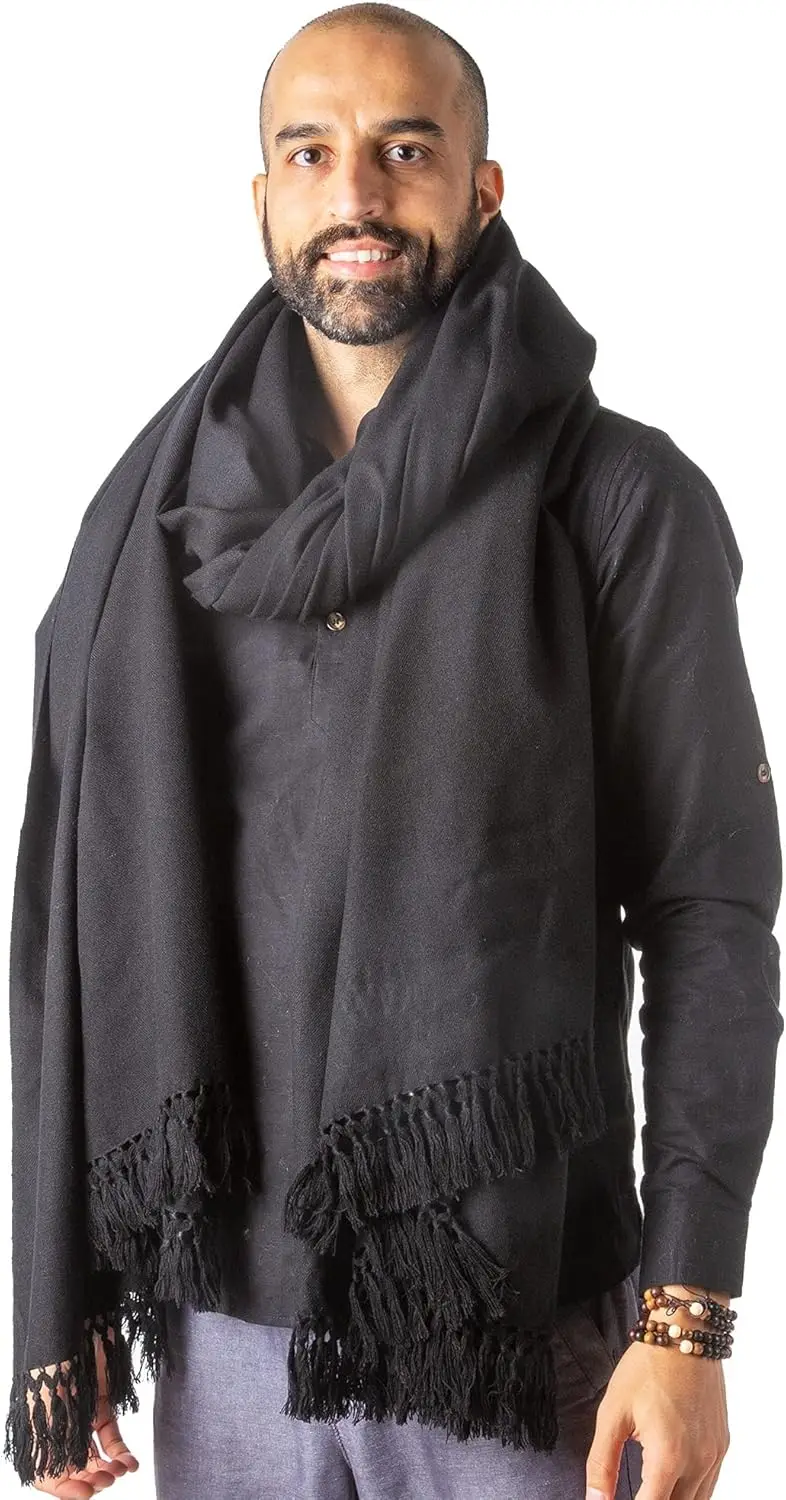 Large Unisex Meditation Shawl, Oversize Scarf or Blanket for Relaxation and Comfort
Large Unisex Meditation Shawl, Oversize Scarf or Blanket for Relaxation and Comfort