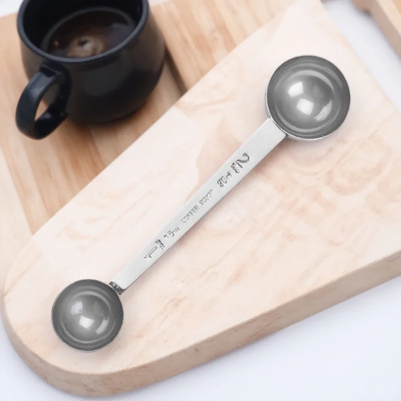 Dual Sided Measuring Spoon Stainless Steel Baking Coffee Spoon Accurate Dosage Control Small Size Easy Clean Measuring Spoons
Dual Sided Measuring Spoon Stainless Steel Baking Coffee Spoon Accurate Dosage Control Small Size Easy Clean Measuring Spoons