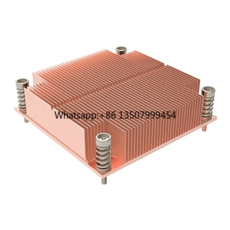 Vapor Chamber Copper Fanless Cpu Cooler LGA 1156 1700 2011 1u Server Processor Cooling HeatSink Passive Skiving Fin Vc Radiator
Vapor Chamber Copper Fanless Cpu Cooler LGA 1156 1700 2011 1u Server Processor Cooling HeatSink Passive Skiving Fin Vc Radiator