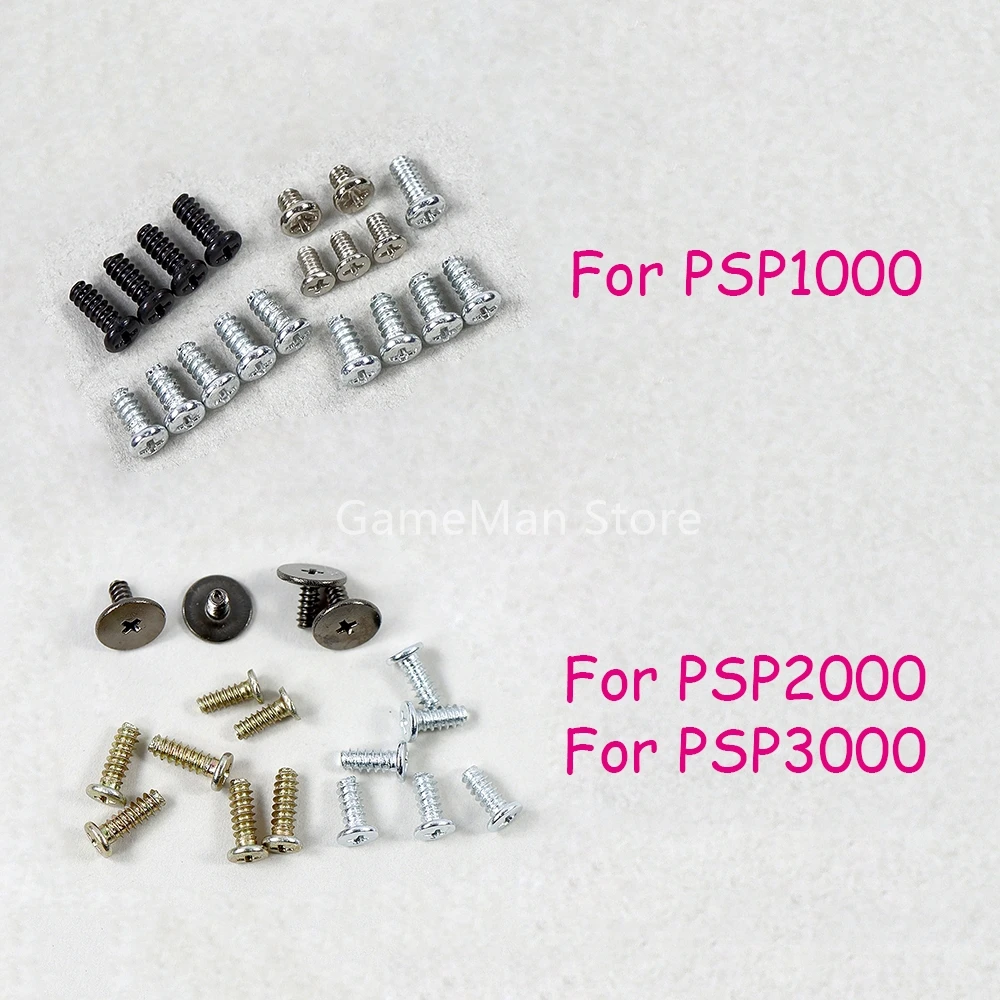 100sets/lot For PSP1000 Full Set Screws Repair Parts For PSP1000 2000 3000 Console Housing Shell Case Screws for PSP2000 PSP3000
100sets/lot For PSP1000 Full Set Screws Repair Parts For PSP1000 2000 3000 Console Housing Shell Case Screws for PSP2000 PSP3000