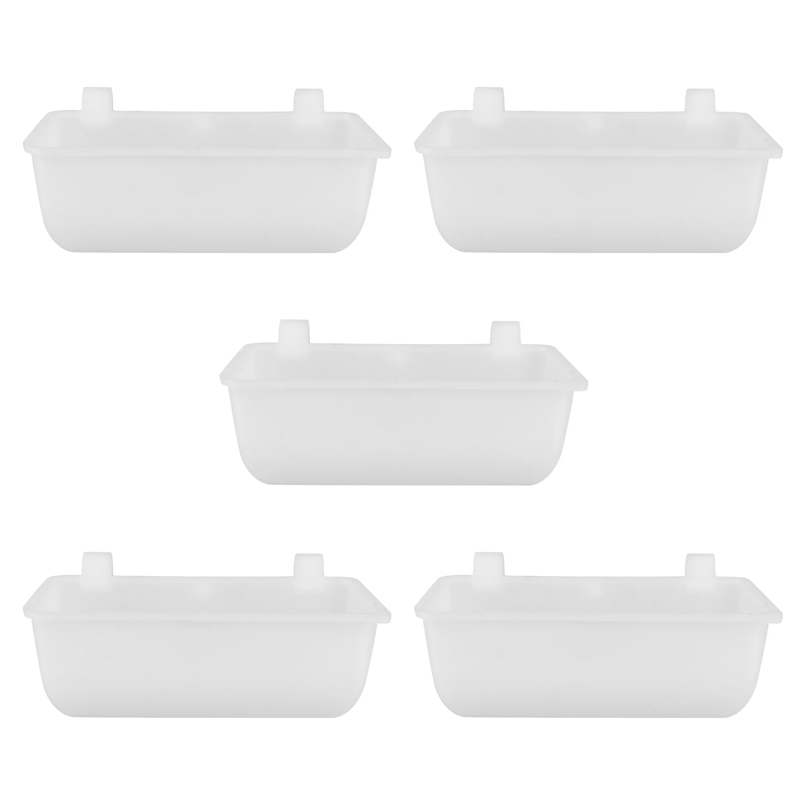 5pcs Pigeon Food Trough Plastic Tray for Bird Cage Supplies Easy to Clean Simple Useful Parrot Feeding Container
5pcs Pigeon Food Trough Plastic Tray for Bird Cage Supplies Easy to Clean Simple Useful Parrot Feeding Container