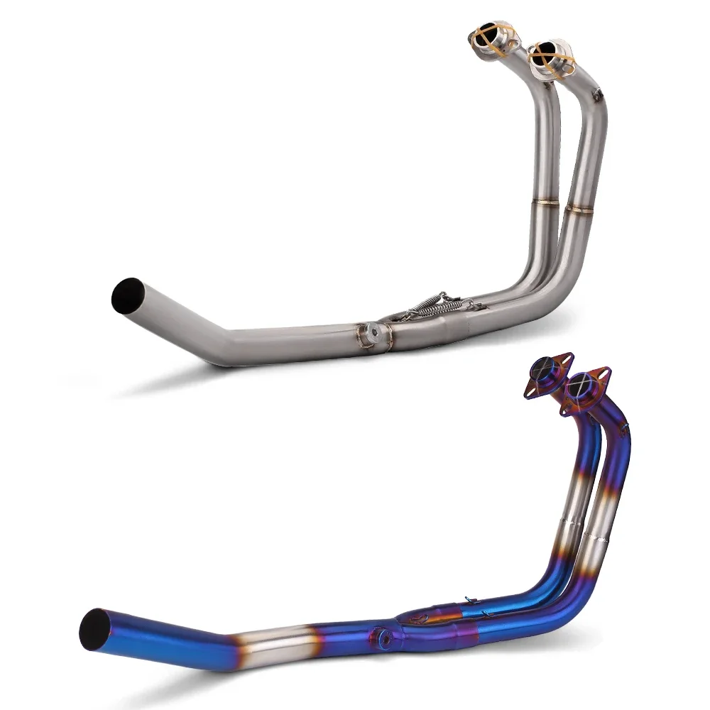 For kawasaka z400 ninja400 Full motorcycle exhaust system Racing line exhaust original position pipe link pipe 2017-2022
For kawasaka z400 ninja400 Full motorcycle exhaust system Racing line exhaust original position pipe link pipe 2017-2022