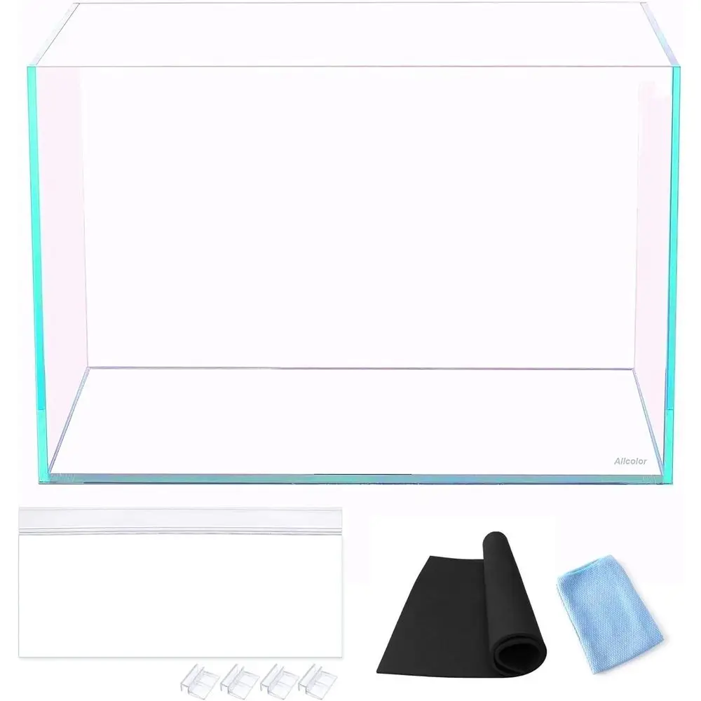Ultra Clear RimlAquarium Tank 6-60 gallons Low Iron Glass (21Gal - Top Glass )
Ultra Clear RimlAquarium Tank 6-60 gallons Low Iron Glass (21Gal - Top Glass )