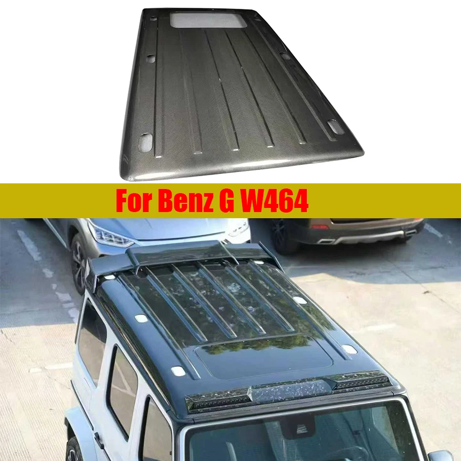For Mercedes Benz G Class W464 G63 G50 Dry Carbon fiber roof car top accessories modification forged carbon fiber roof top cover
For Mercedes Benz G Class W464 G63 G50 Dry Carbon fiber roof car top accessories modification forged carbon fiber roof top cover