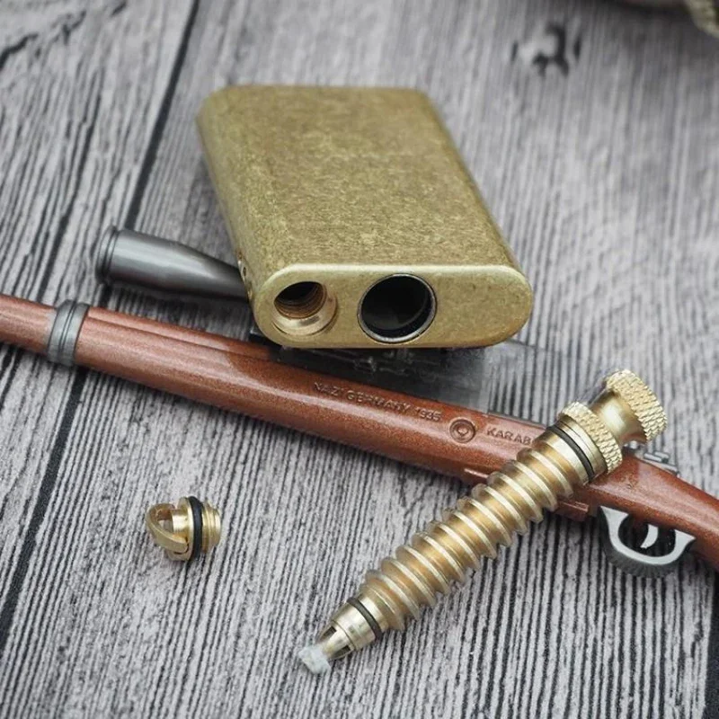 New ZORRO Matchbox Kerosene Lighter Brass Creative Torch Draw Million Matches Portable Retro Men 's Collection Gift
New ZORRO Matchbox Kerosene Lighter Brass Creative Torch Draw Million Matches Portable Retro Men 's Collection Gift