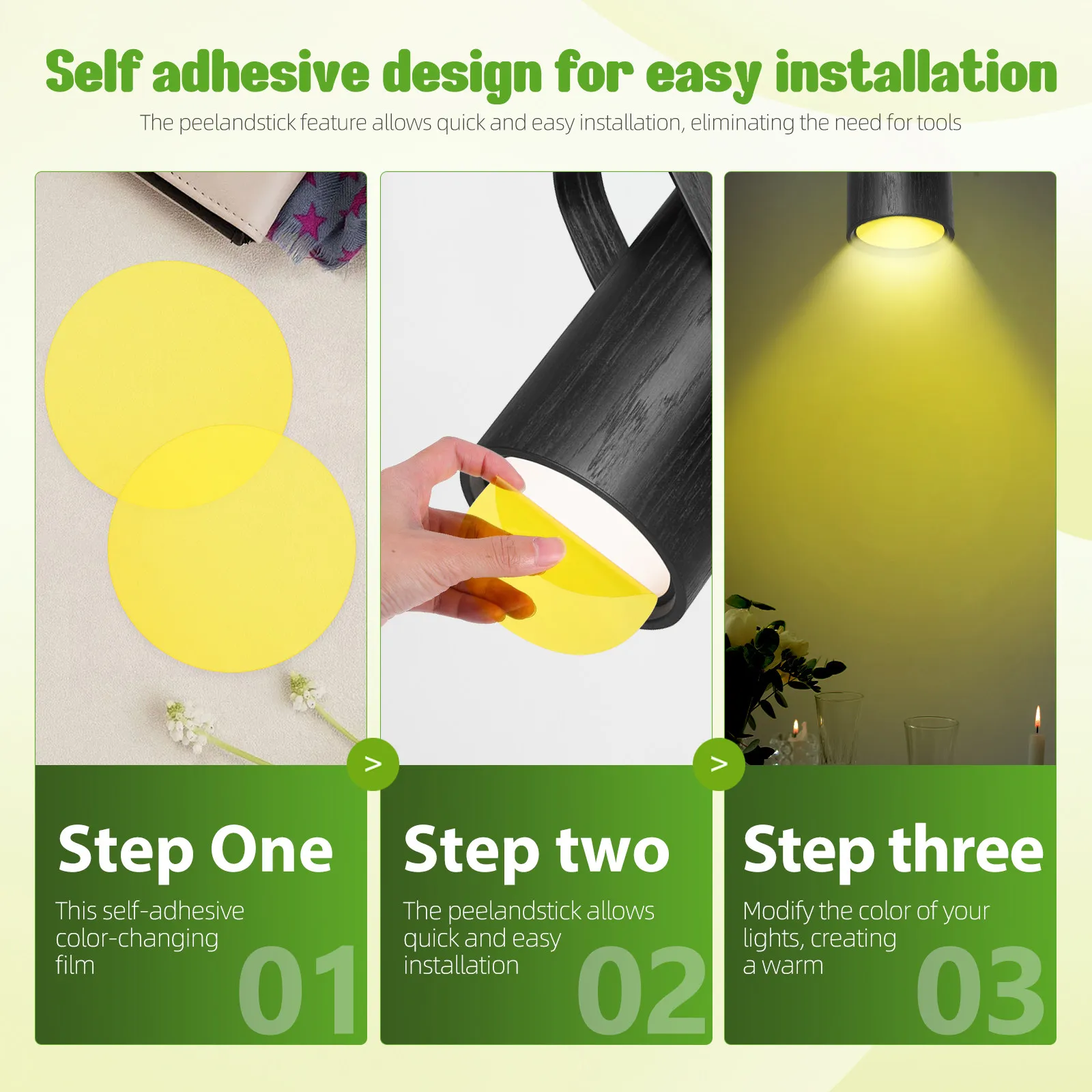 5pcs Light Diffuser Film Gel Light Filters Warm Light Correction Film For Lamps Color-Changing Gel Sheet For Home Lighting Decor
5pcs Light Diffuser Film Gel Light Filters Warm Light Correction Film For Lamps Color-Changing Gel Sheet For Home Lighting Decor