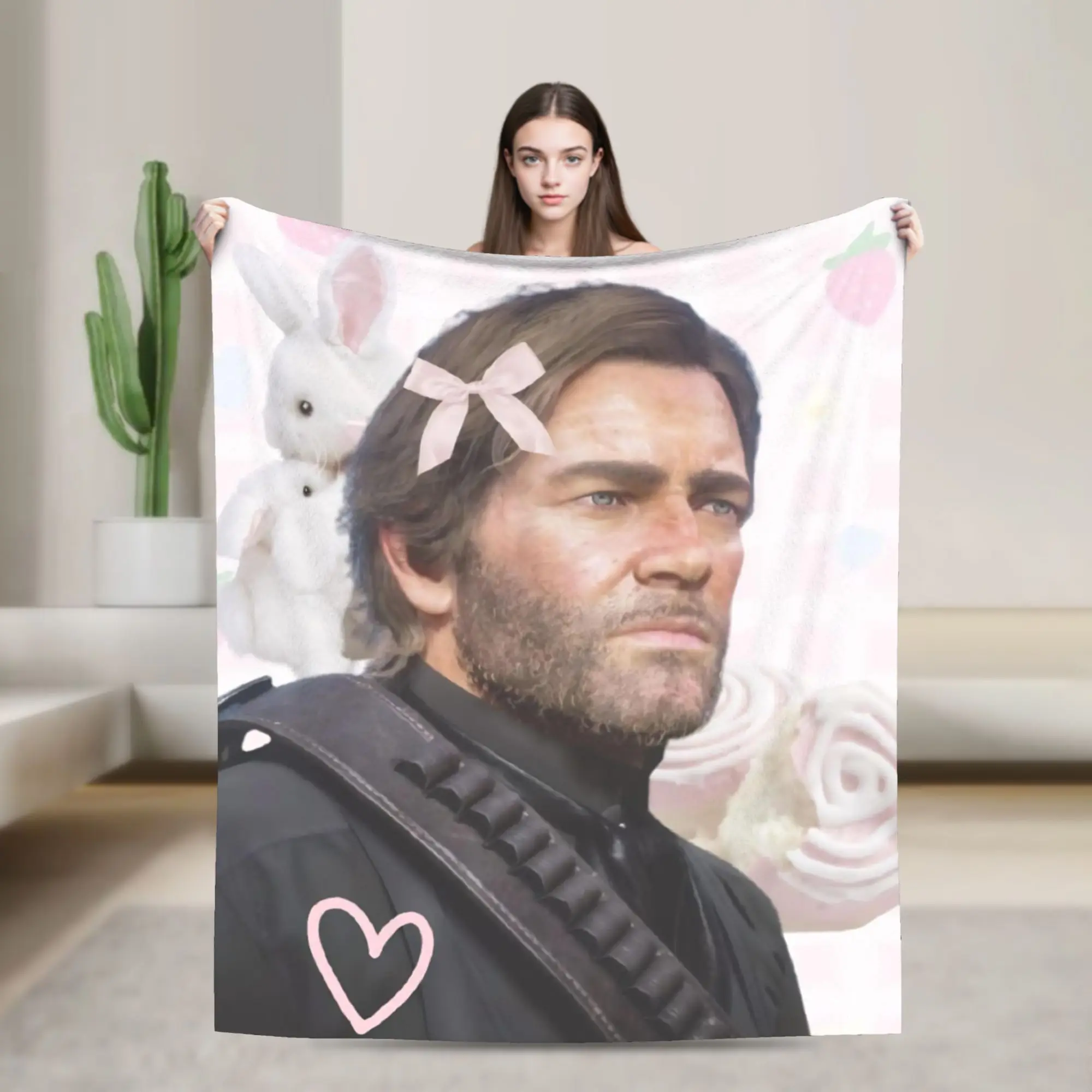 Розовые флисовые одеяла Arthur Morgan RDR2, игровые одеяла для домашних путешествий, супер теплое покрывало
Розовые флисовые одеяла Arthur Morgan RDR2, игровые одеяла для домашних путешествий, супер теплое покрывало