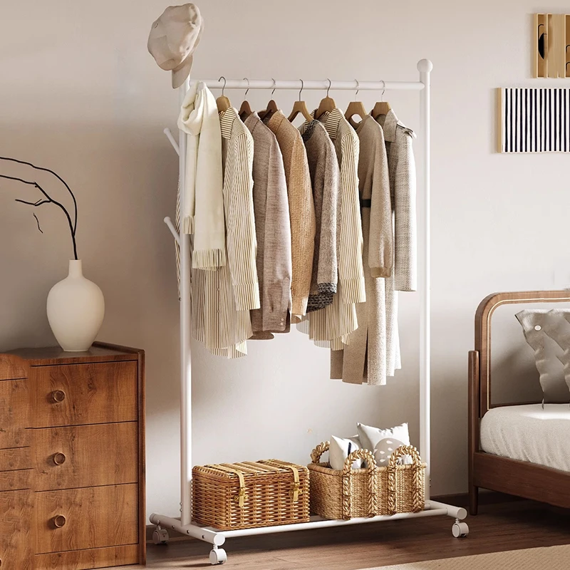 Aesthetic Wheels Clothes Rack Detachable Portable Shelves Women Clothes Rack Bedroom Display Perchero De Pie Home Furniture
Aesthetic Wheels Clothes Rack Detachable Portable Shelves Women Clothes Rack Bedroom Display Perchero De Pie Home Furniture