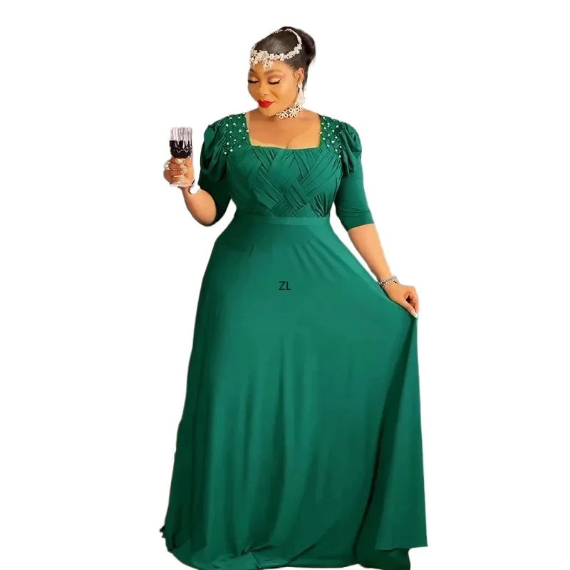 Elegant plus Size African Ankara Long Dress Dashiki Robe for Women 2026 New Wedding Party Clothing Turkish Wedding Elegant Afric
Elegant plus Size African Ankara Long Dress Dashiki Robe for Women 2026 New Wedding Party Clothing Turkish Wedding Elegant Afric