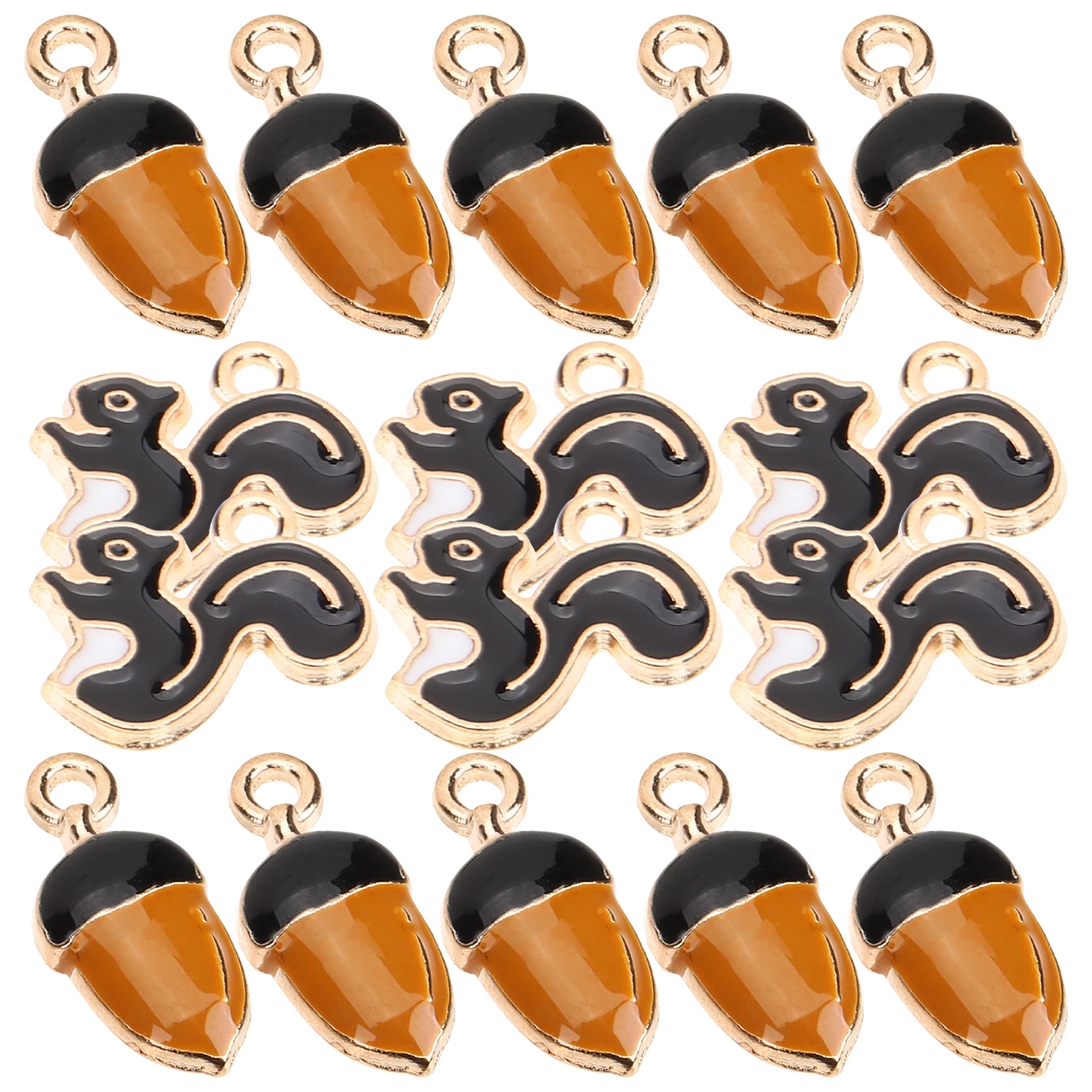 20 Pcs Squirrel Pine Cone Pendant Alloy Charms Rust Proof Jewelry Making Accessories Bracelet Earring Kit DIY Supplies
20 Pcs Squirrel Pine Cone Pendant Alloy Charms Rust Proof Jewelry Making Accessories Bracelet Earring Kit DIY Supplies