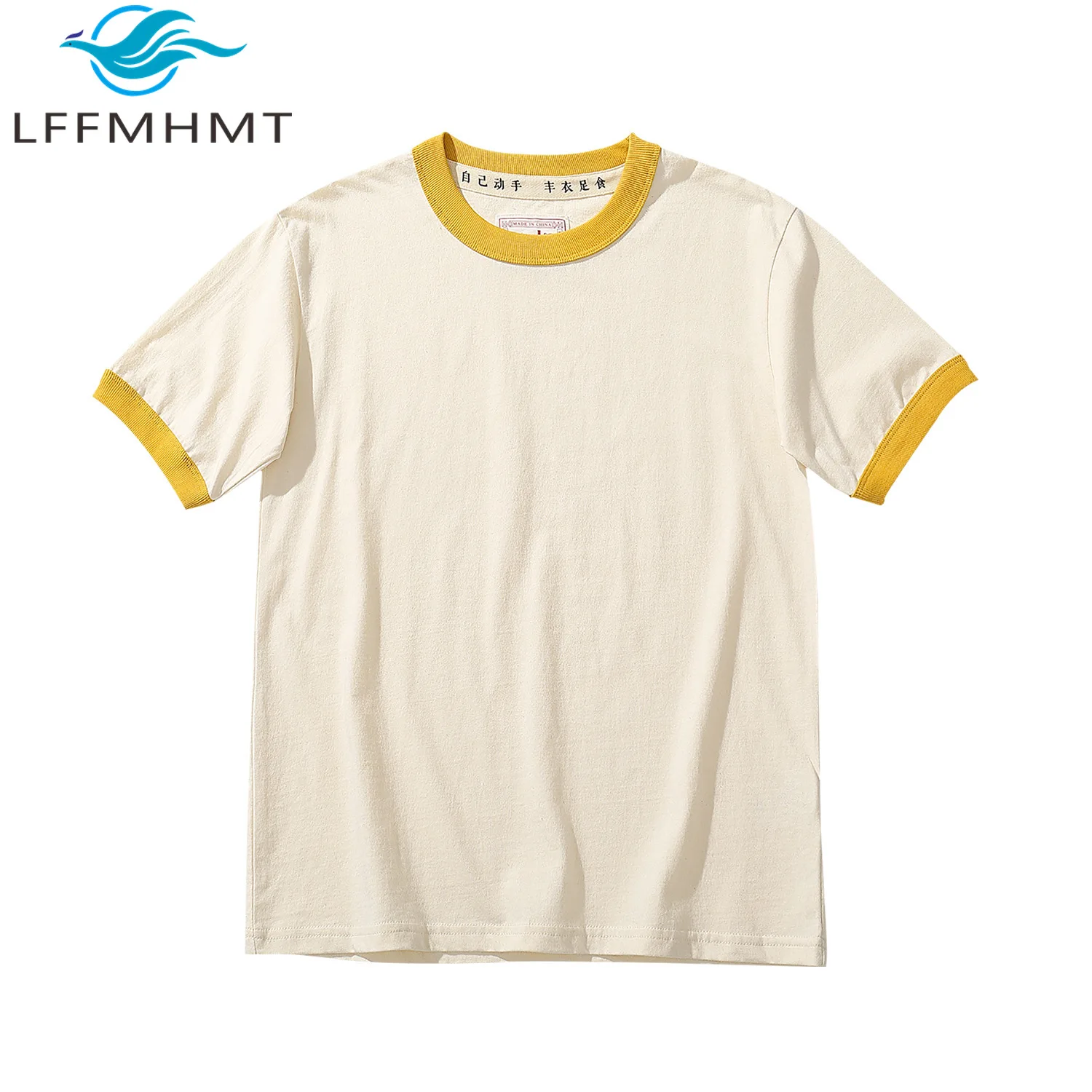 32 Yarns 100% Cotton Good Quality Men's T-shirt Summer Fashion Retro Patchwork Short Sleeve Simple Basic Loose Casual Pullovers
32 Yarns 100% Cotton Good Quality Men's T-shirt Summer Fashion Retro Patchwork Short Sleeve Simple Basic Loose Casual Pullovers