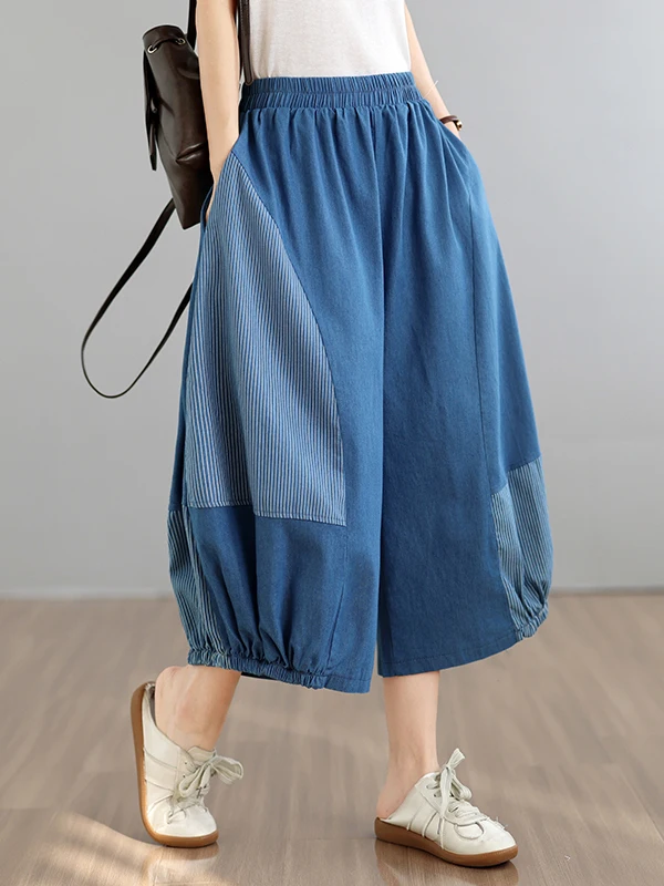 Loose Wide Leg Pants High Waist Cotton Jeans Artistic Patchwork Stripes Thin Summer Women's Casual Trousers Comfortable Breat...
Loose Wide Leg Pants High Waist Cotton Jeans Artistic Patchwork Stripes Thin Summer Women's Casual Trousers Comfortable Breat...