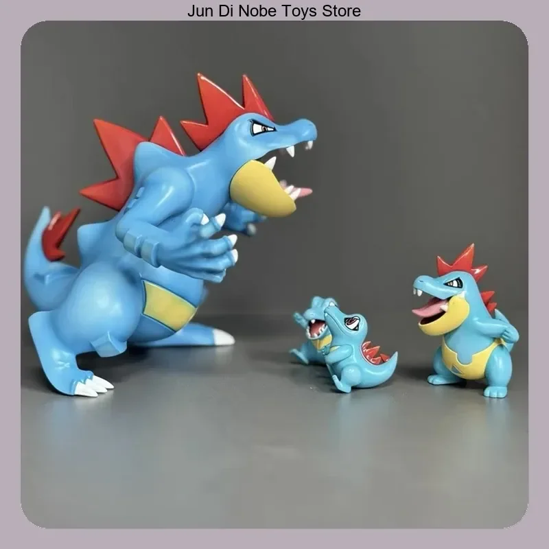 Набор Totodile Evolution: аниме-фигурка, статуэтка, модель, коллекционная настольная декоративная поделка, игрушки, подарки для фанатов
Набор Totodile Evolution: аниме-фигурка, статуэтка, модель, коллекционная настольная декоративная поделка, игрушки, подарки для фанатов