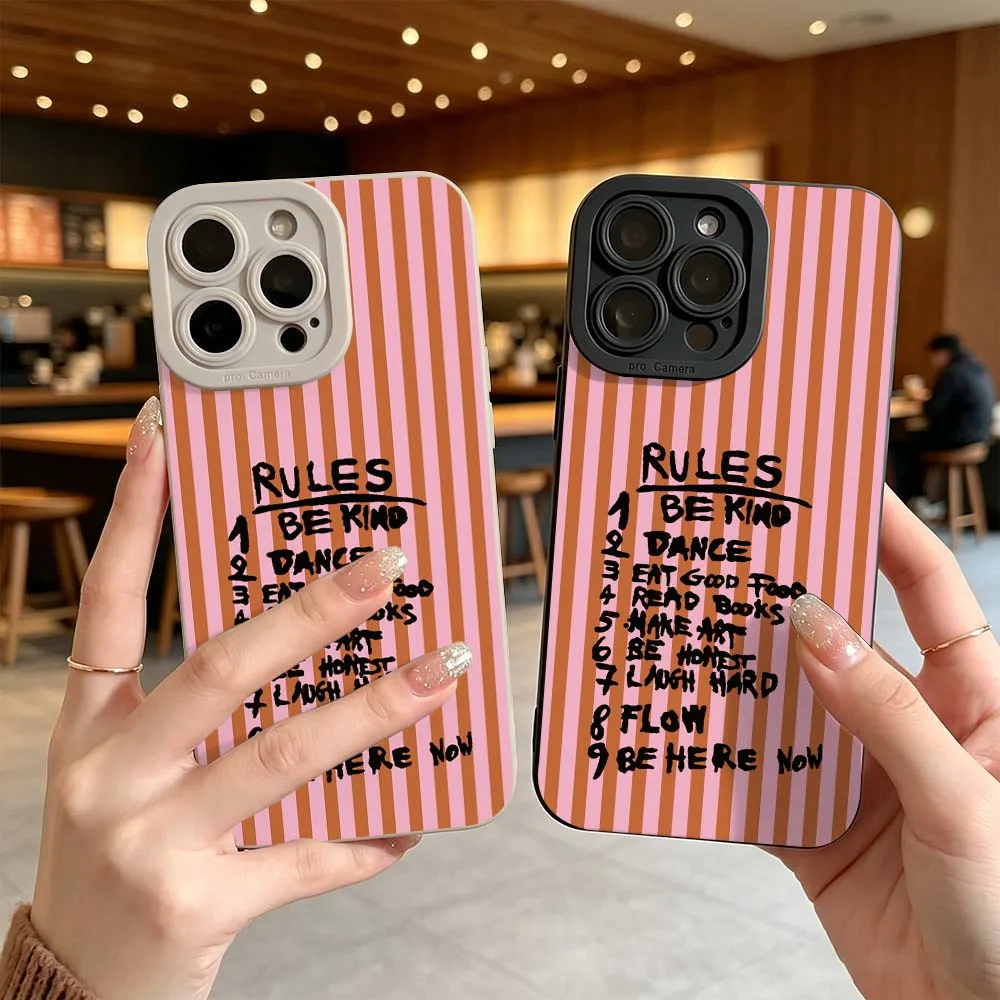 Cartoon Red Striped Rules Phone Case For iPhone 17 16 15 14 Pro Max 12 11 13 17 Air XS Plus 16e Fall Proof Soft Cover
Cartoon Red Striped Rules Phone Case For iPhone 17 16 15 14 Pro Max 12 11 13 17 Air XS Plus 16e Fall Proof Soft Cover