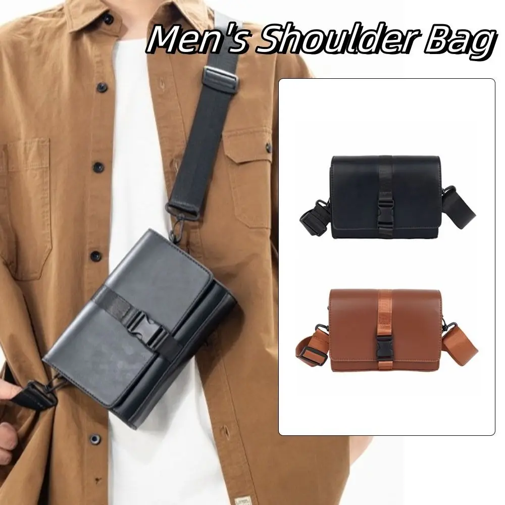 Простая однотонная мужская сумка через плечо из искусственной кожи, большая вместительная деловая сумка-мессенджер, квадратная сумка через плечо в корейском стиле, уличная сумка
Простая однотонная мужская сумка через плечо из искусственной кожи, большая вместительная деловая сумка-мессенджер, квадратная сумка через плечо в корейском стиле, уличная сумка