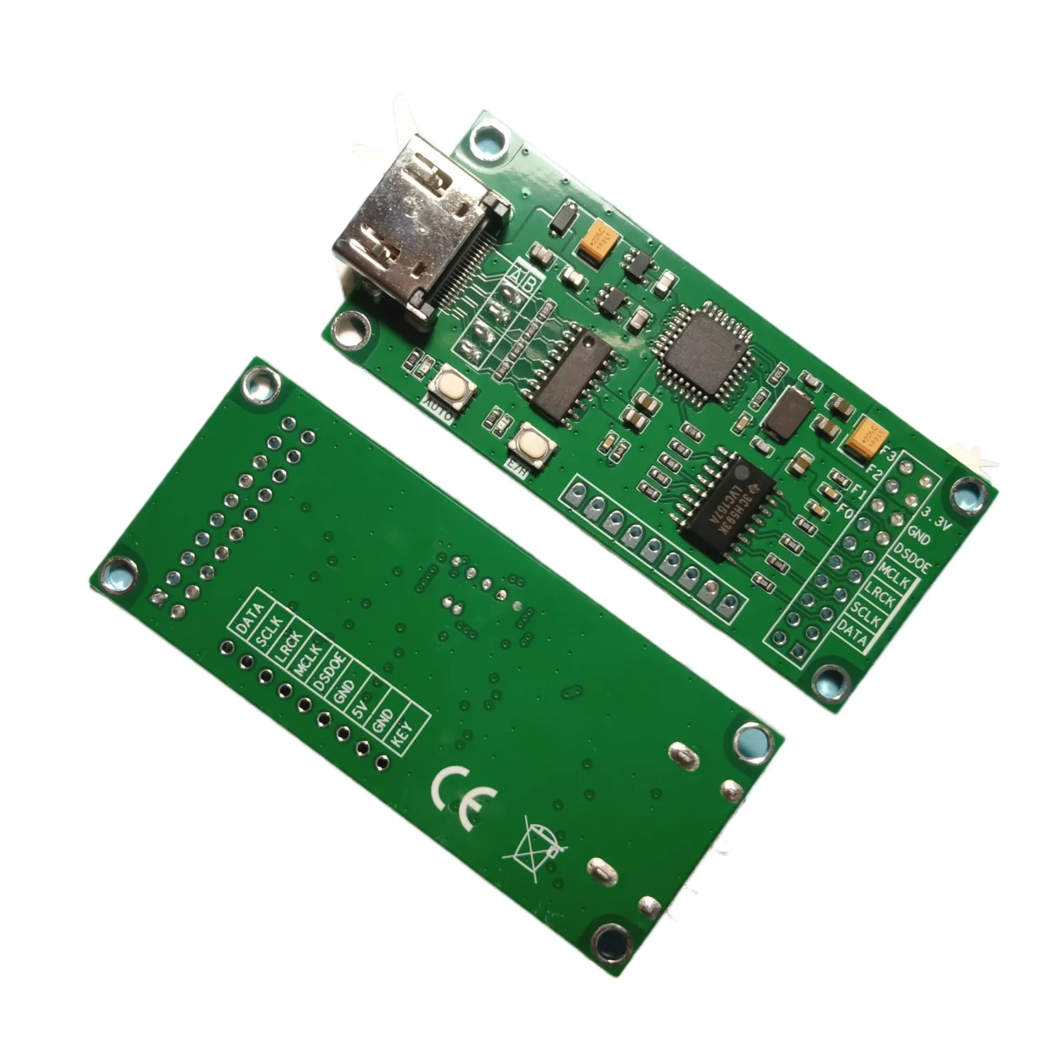 Плата-приемник HDMI-I2S, модуль преобразования сигнала I2S в HDMI, дифференциальный декодер I2S, специализированный ЦАП-декодер.
Плата-приемник HDMI-I2S, модуль преобразования сигнала I2S в HDMI, дифференциальный декодер I2S, специализированный ЦАП-декодер.