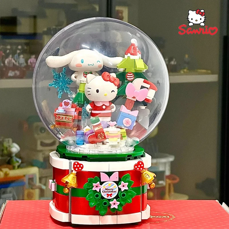 Sanrio Toy Building By Yourself Hello Kitty Рождественская музыкальная шкатулка Kuromi Melody Коллекция игрушек для детей Подарки на день рождения
Sanrio Toy Building By Yourself Hello Kitty Рождественская музыкальная шкатулка Kuromi Melody Коллекция игрушек для детей Подарки на день рождения