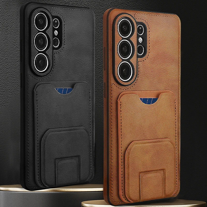 Vintage Leather Case for Samsung Galaxy S26 Ultra S25+ plus S24 S23 A15 A16 A54 A55 A56 With Card Holder Pocket Kickstand
Vintage Leather Case for Samsung Galaxy S26 Ultra S25+ plus S24 S23 A15 A16 A54 A55 A56 With Card Holder Pocket Kickstand