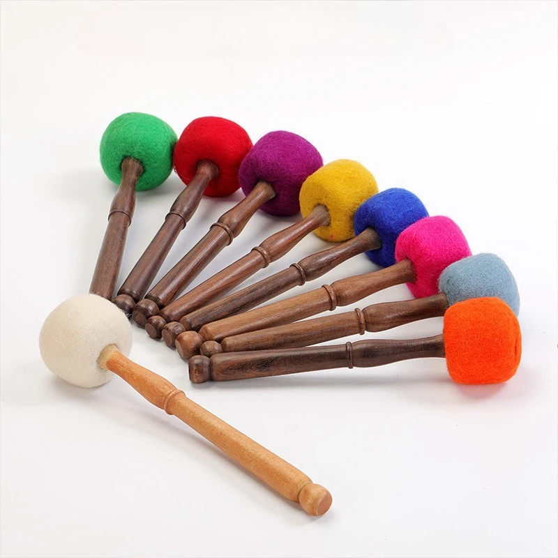 Nepal Buddhist Bowl Hammer Handmade Wool Felt Mallet Sound Therapy Singing Bowl Stick Wooden Percussion Instruments Accessories
Nepal Buddhist Bowl Hammer Handmade Wool Felt Mallet Sound Therapy Singing Bowl Stick Wooden Percussion Instruments Accessories