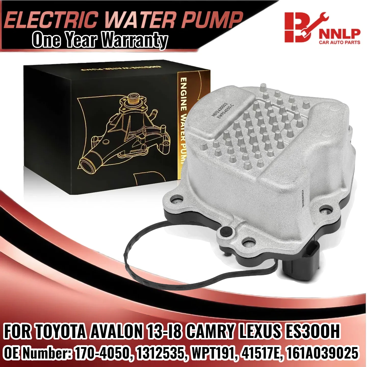 Водяной насос двигателя с прокладкой для Toyota Camry 12-17 Avalon Lexus ES300h 13-18 170-4050, 1312535, WPT191, 41517E, 161A039025
Водяной насос двигателя с прокладкой для Toyota Camry 12-17 Avalon Lexus ES300h 13-18 170-4050, 1312535, WPT191, 41517E, 161A039025