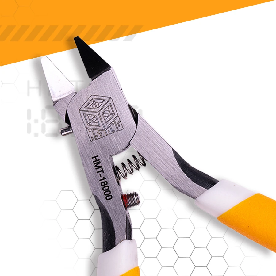 HMT-18000 Model Nipper Cutter Plier Ultra Thin Single Edge DIY Hobby School Stationery Arts Crafts Handicraft Making Tools
HMT-18000 Model Nipper Cutter Plier Ultra Thin Single Edge DIY Hobby School Stationery Arts Crafts Handicraft Making Tools