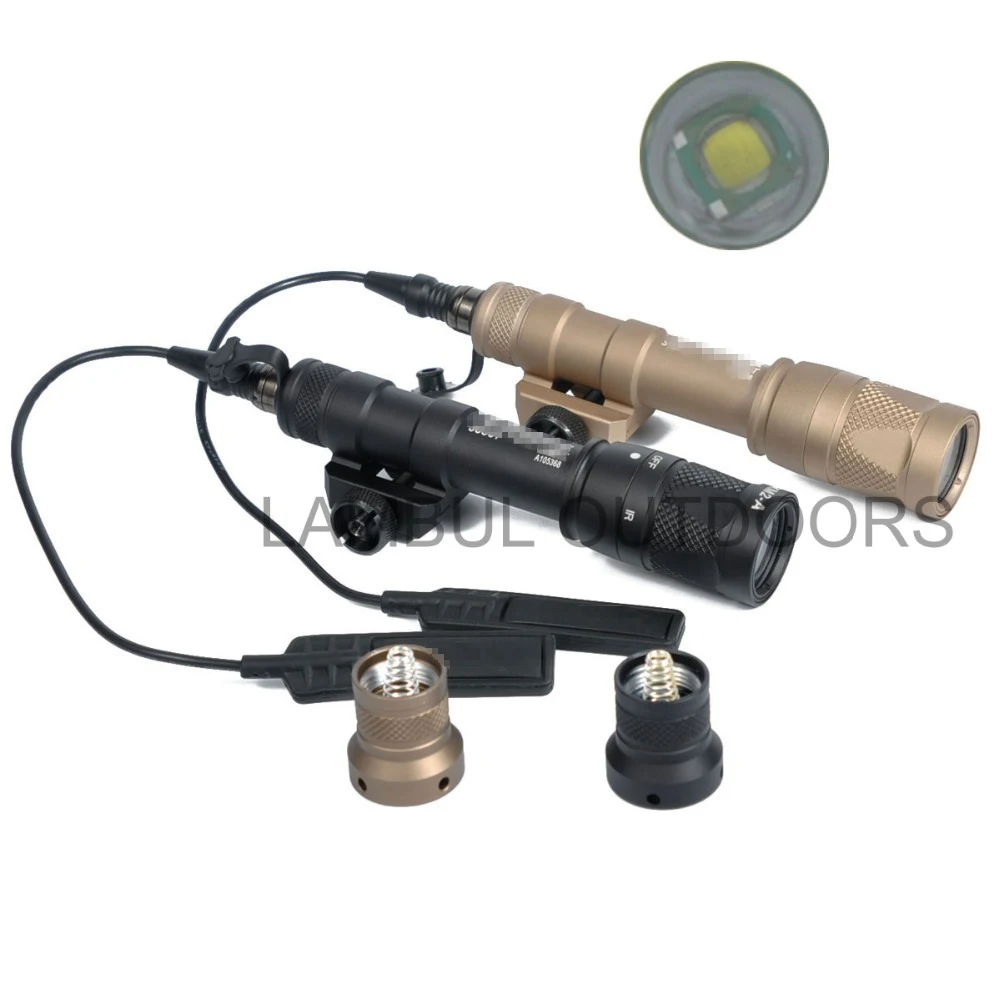 Tactical M600 M600V Scout Light Hunting Strobe Flashlight Gun Weapon light lantrena For Weaver Picatinny Rail with tape Switch
Tactical M600 M600V Scout Light Hunting Strobe Flashlight Gun Weapon light lantrena For Weaver Picatinny Rail with tape Switch