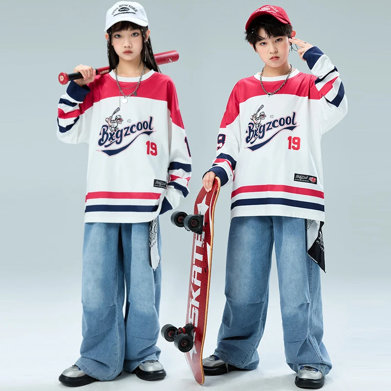 Children Performance Streetwear Boys Kpop Outfit Girls Jazz Dance Costume Group Hip Hop Dance Competition Clothes SL12232
Children Performance Streetwear Boys Kpop Outfit Girls Jazz Dance Costume Group Hip Hop Dance Competition Clothes SL12232